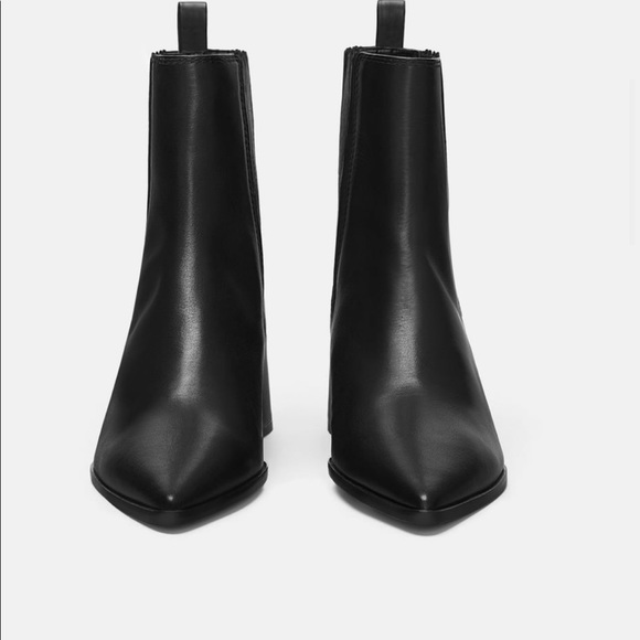 New Zara leather boot - Picture 3 of 8